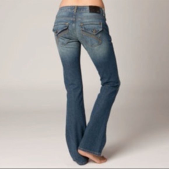 Fox Denim - Fox Racing Torque Denim Jeans Boot Cut Size 0